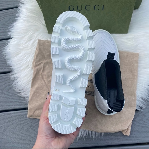 Gucci Leather Ankle Boots - Picture 8 of 9